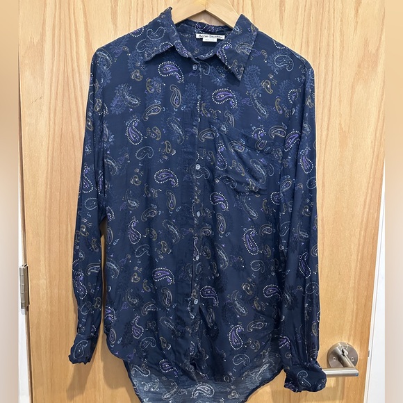 ACNE STUDIOS paisley shirt size S - Picture 6 of 8